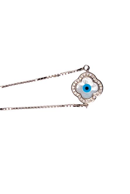 925 Silver Evil Eye Bracelet - Shyne Jewels