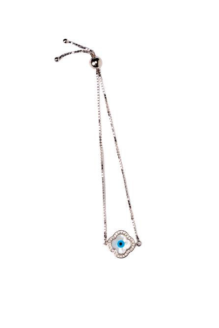 925 Silver Evil Eye Bracelet - Shyne Jewels