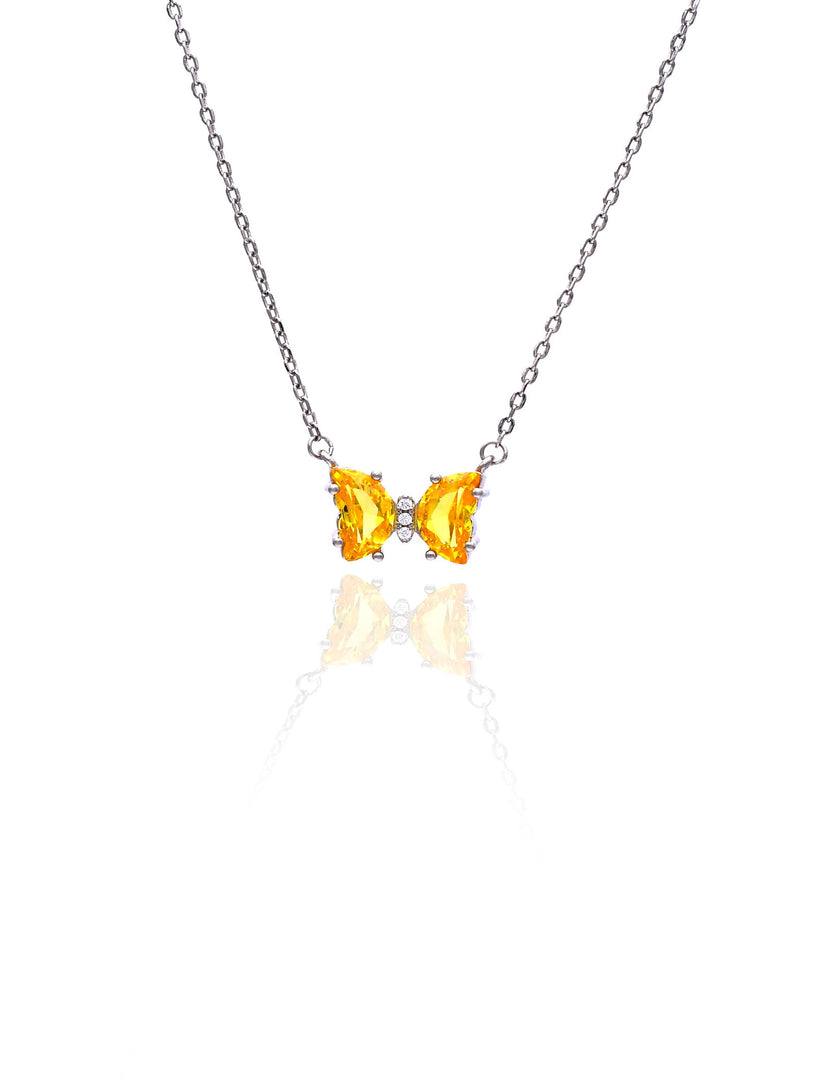 Amber Wings Necklace - Shyne Jewels