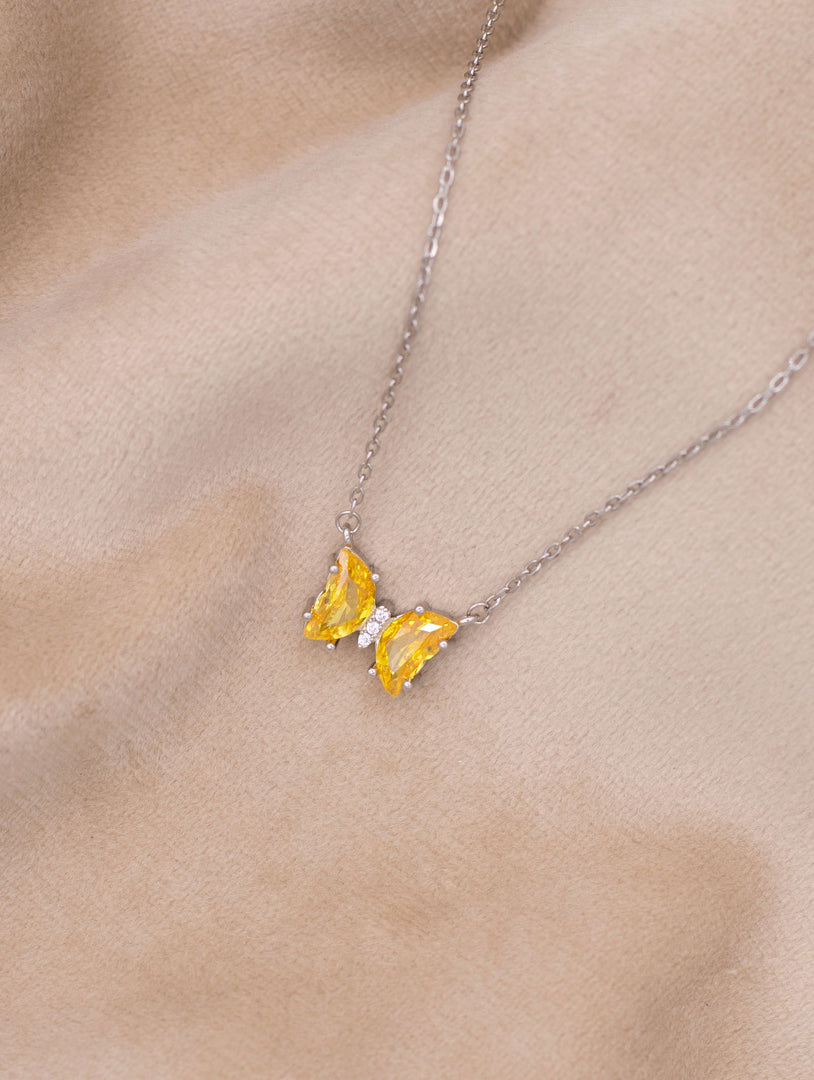 Amber Wings Necklace - Shyne Jewels