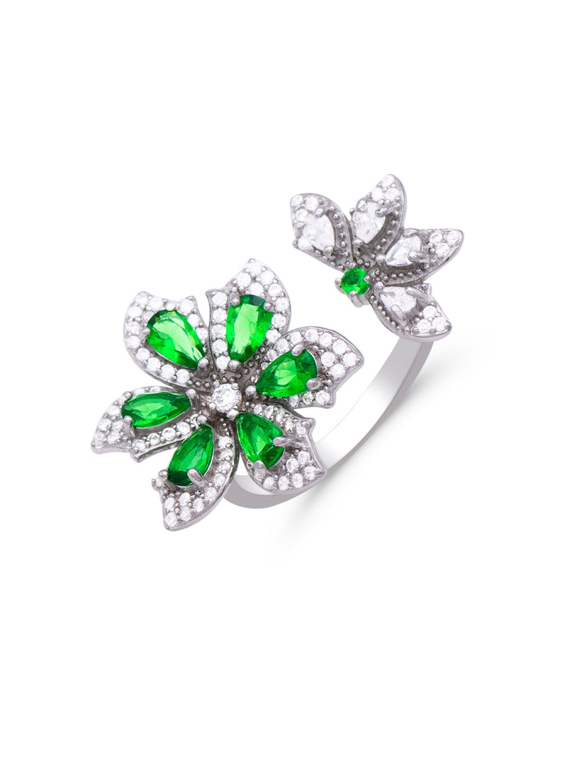 Blossomed Flower Ring - Shyne Jewels