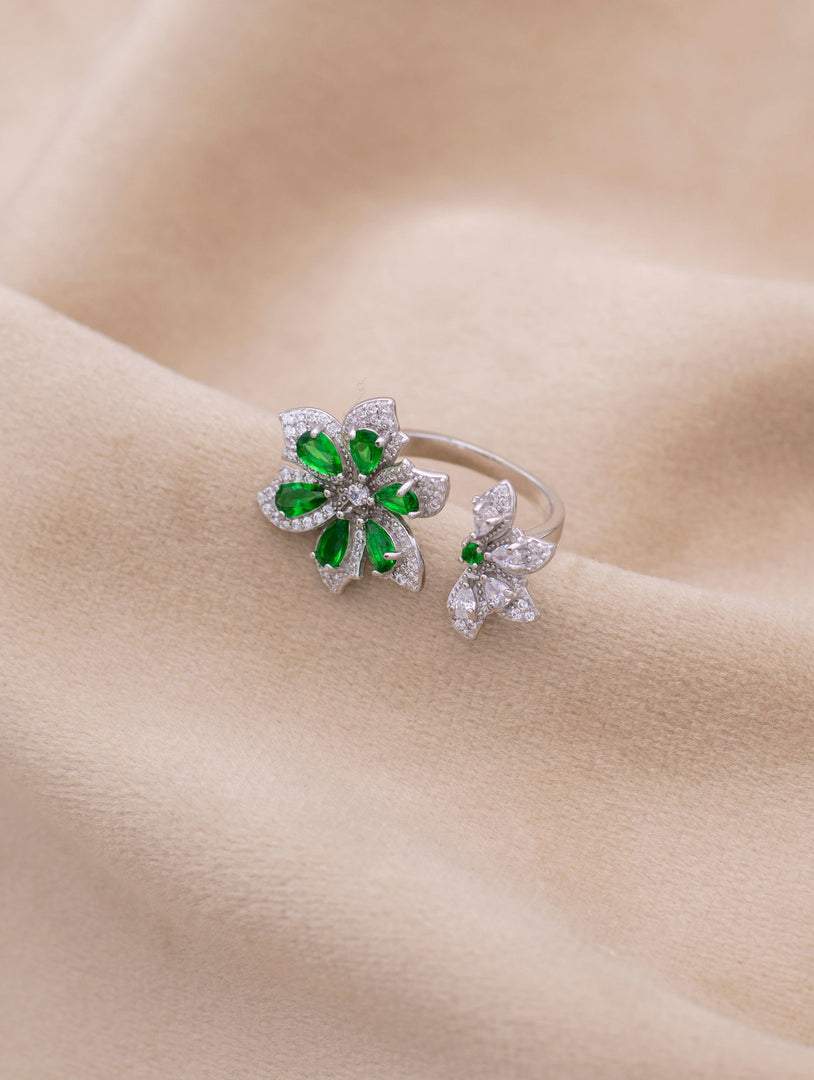 Blossomed Flower Ring - Shyne Jewels