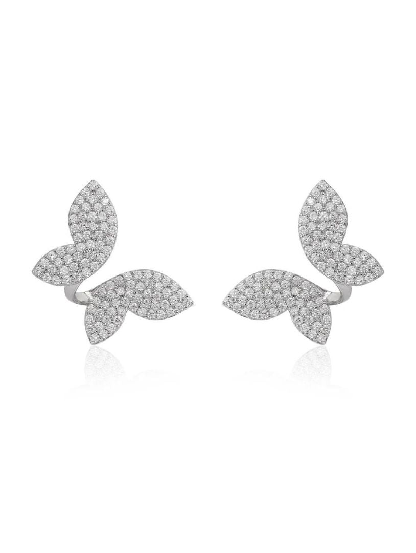 Butterfly Glam Earrings - Shyne Jewels