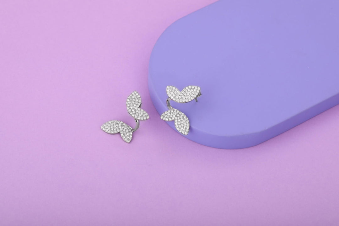 Butterfly Glam Earrings - Shyne Jewels