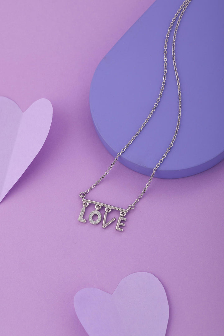 Double Layer Love Pendant Necklace - Shyne Jewels