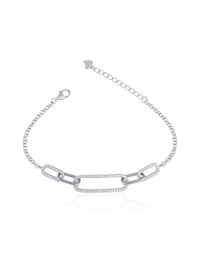 Eclat Link Bracelet - Shyne Jewels