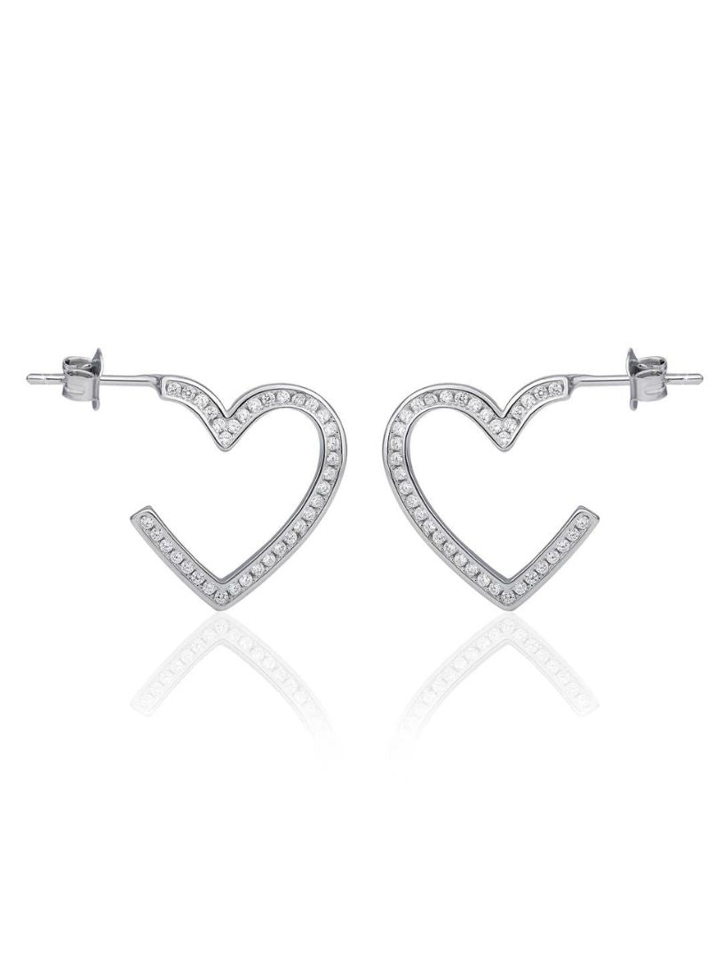 Heart of Radiance Earrings - Shyne Jewels