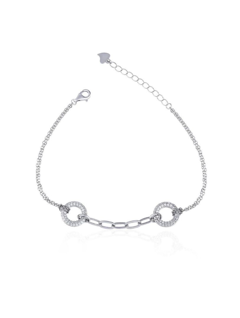 Infinite Circle Link Bracelet - Shyne Jewels