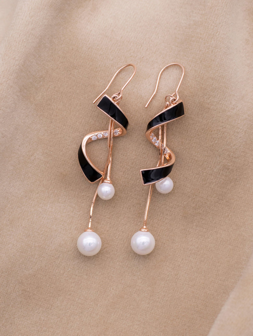 Pearl Cascade Earring - Shyne Jewels