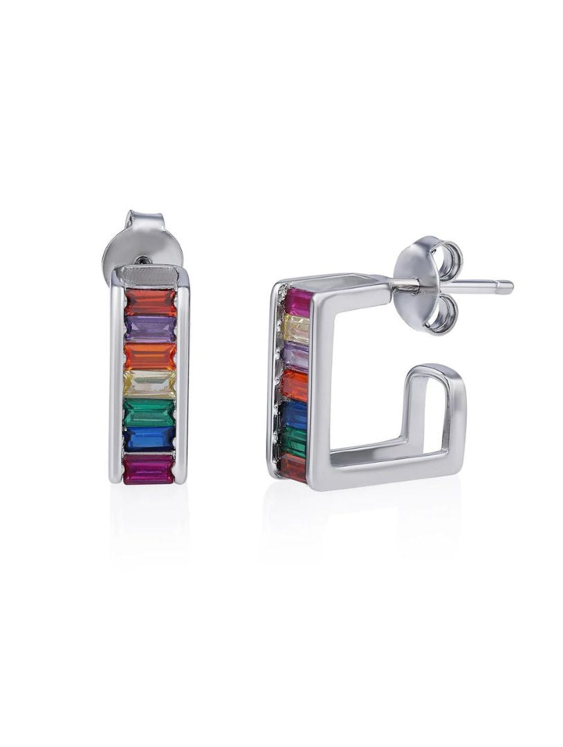 Rainbow Radiance Earrings - Shyne Jewels